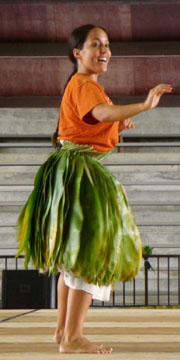 Halau Mohala Ilima - 2010 Miss Aloha Hula rehearsal